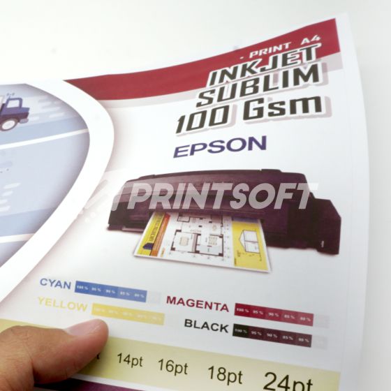 Inkjet 100 Gsm A4 Sublim